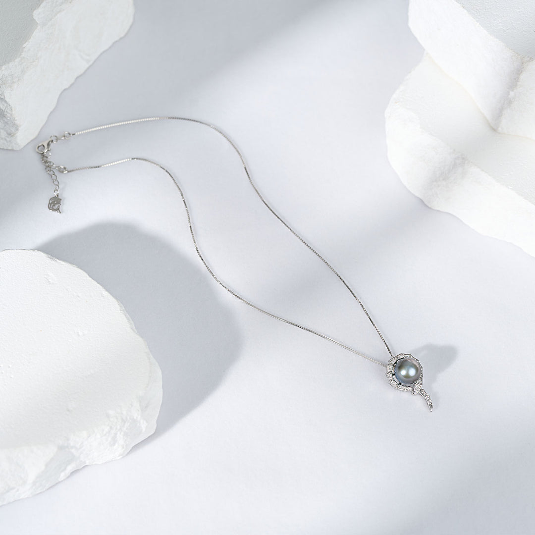 Tahitian Pearl Necklace WN00765 | SAFARI