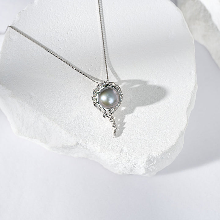 Tahitian Pearl Necklace WN00765 | SAFARI