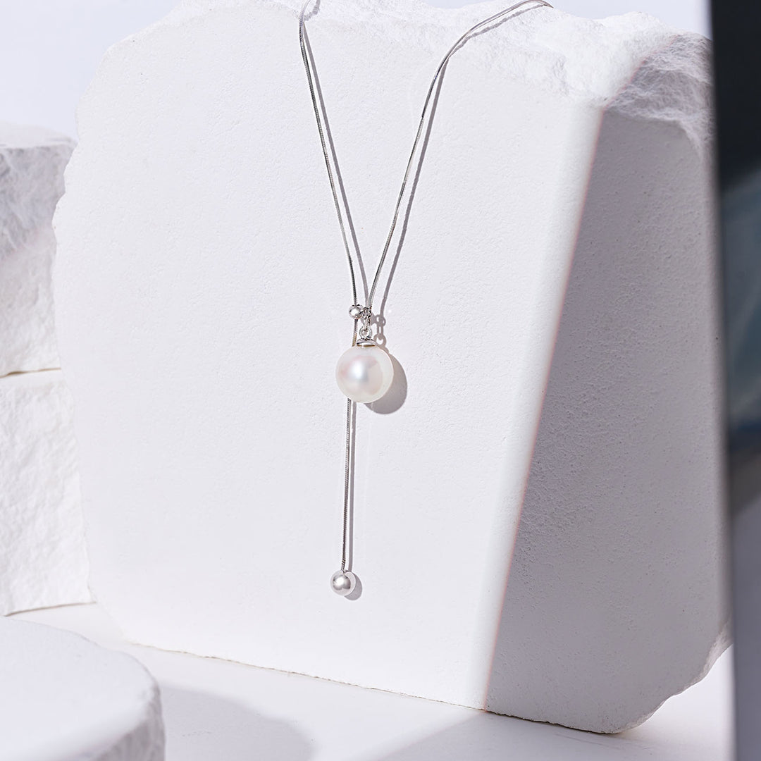 Top Lustre Edison Pearl Necklace WN00769| BUBBLE - PEARLY LUSTRE