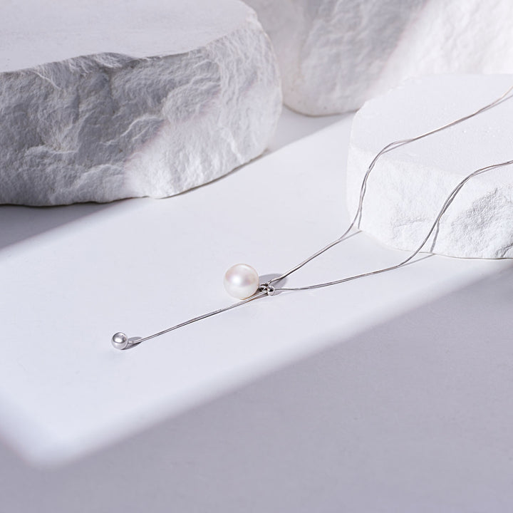 Top Lustre Edison Pearl Necklace WN00769| BUBBLE - PEARLY LUSTRE