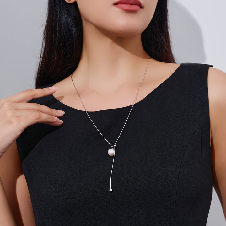 Top Lustre Edison Pearl Necklace WN00769| BUBBLE - PEARLY LUSTRE