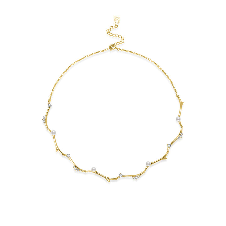 Top Grade Freshwater Pearl Necklace WN00772 | ROSE