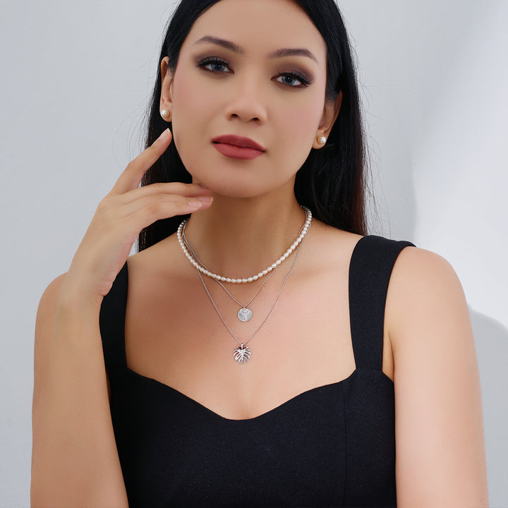 Freshwater Pearl Necklace WN00774 | MIX & MATCH - PEARLY LUSTRE