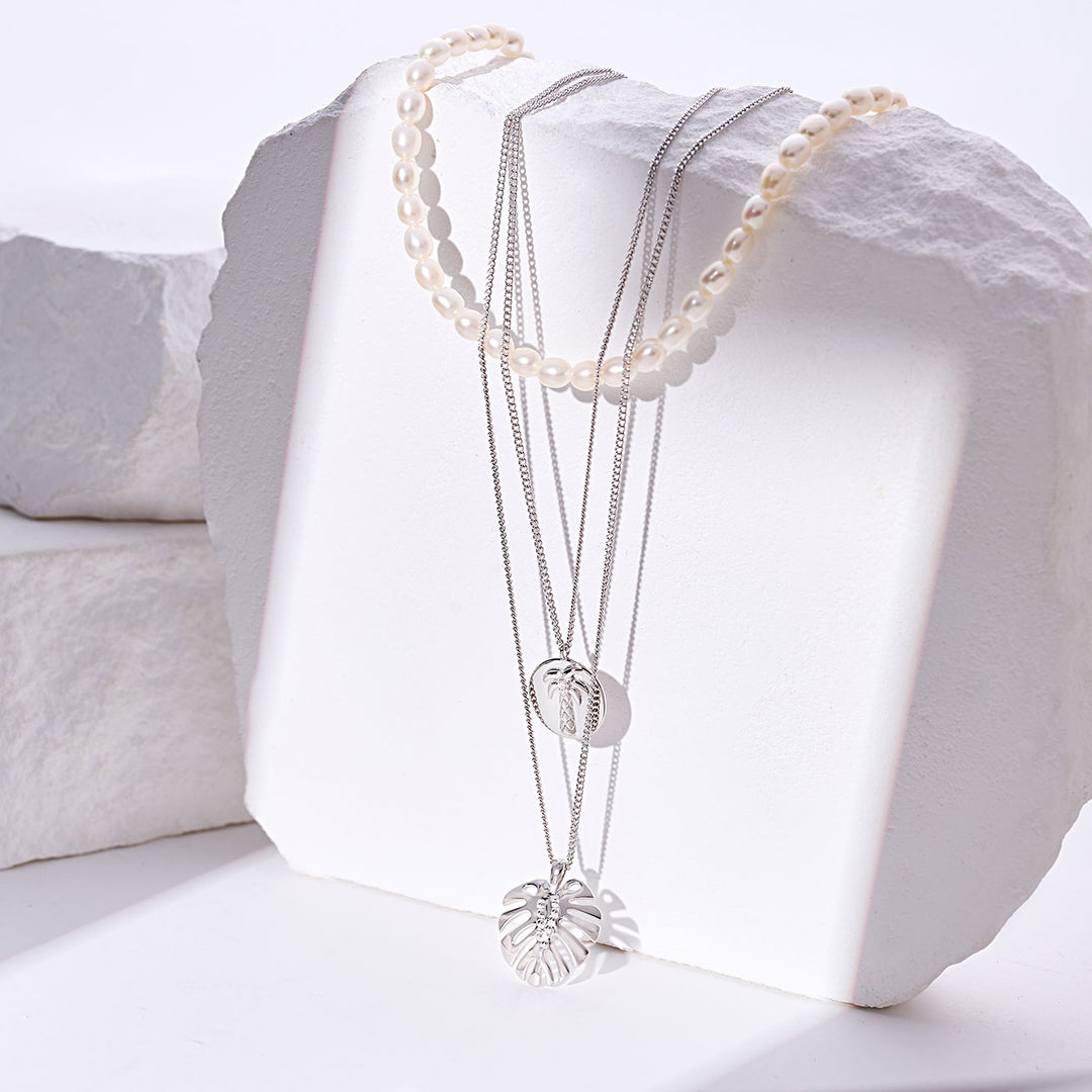 Freshwater Pearl Necklace WN00774 | MIX & MATCH - PEARLY LUSTRE