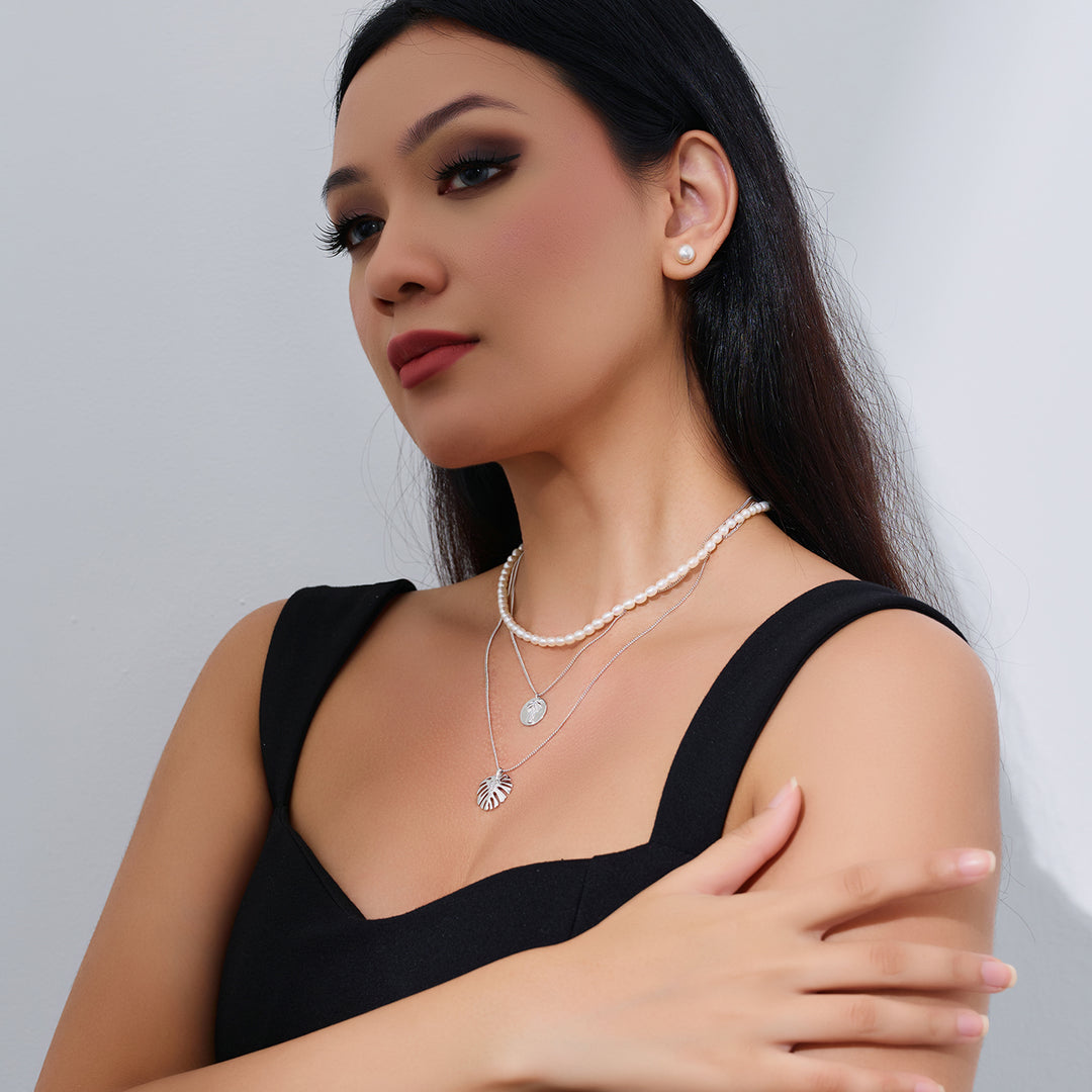 Freshwater Pearl Necklace WN00774 | MIX & MATCH - PEARLY LUSTRE