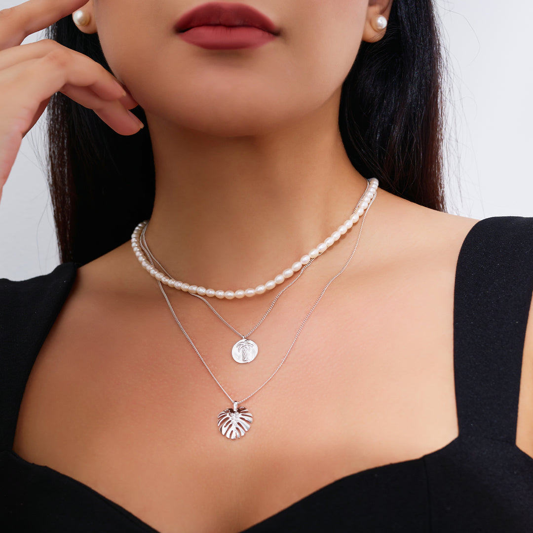 Freshwater Pearl Necklace WN00774 | MIX & MATCH - PEARLY LUSTRE