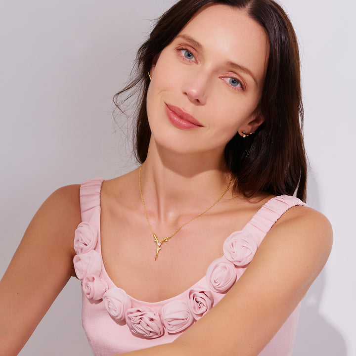 Top Grade Freshwater Pearl Necklace WN00779 | ROSE - PEARLY LUSTRE