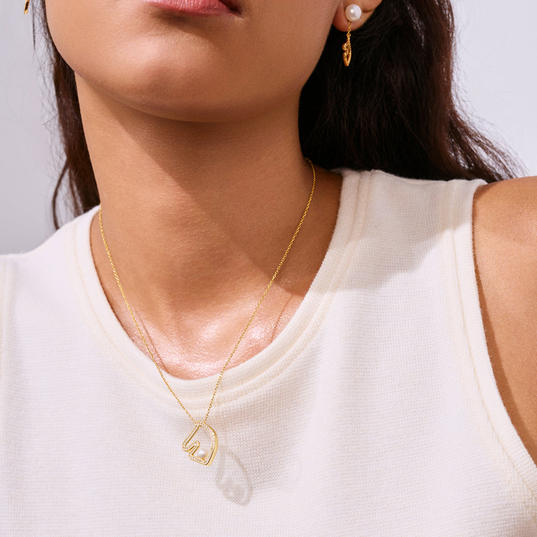 頂級淡水珍珠項鍊 WN00781 | HORSE