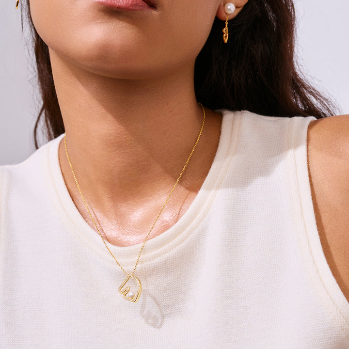 頂級淡水珍珠項鍊 WN00781 | HORSE