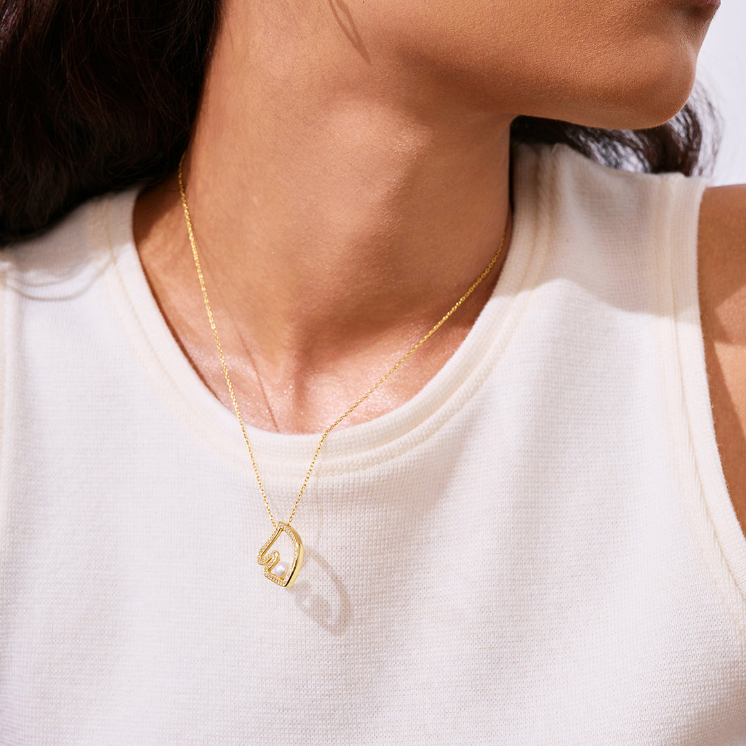 頂級淡水珍珠項鍊 WN00781 | HORSE