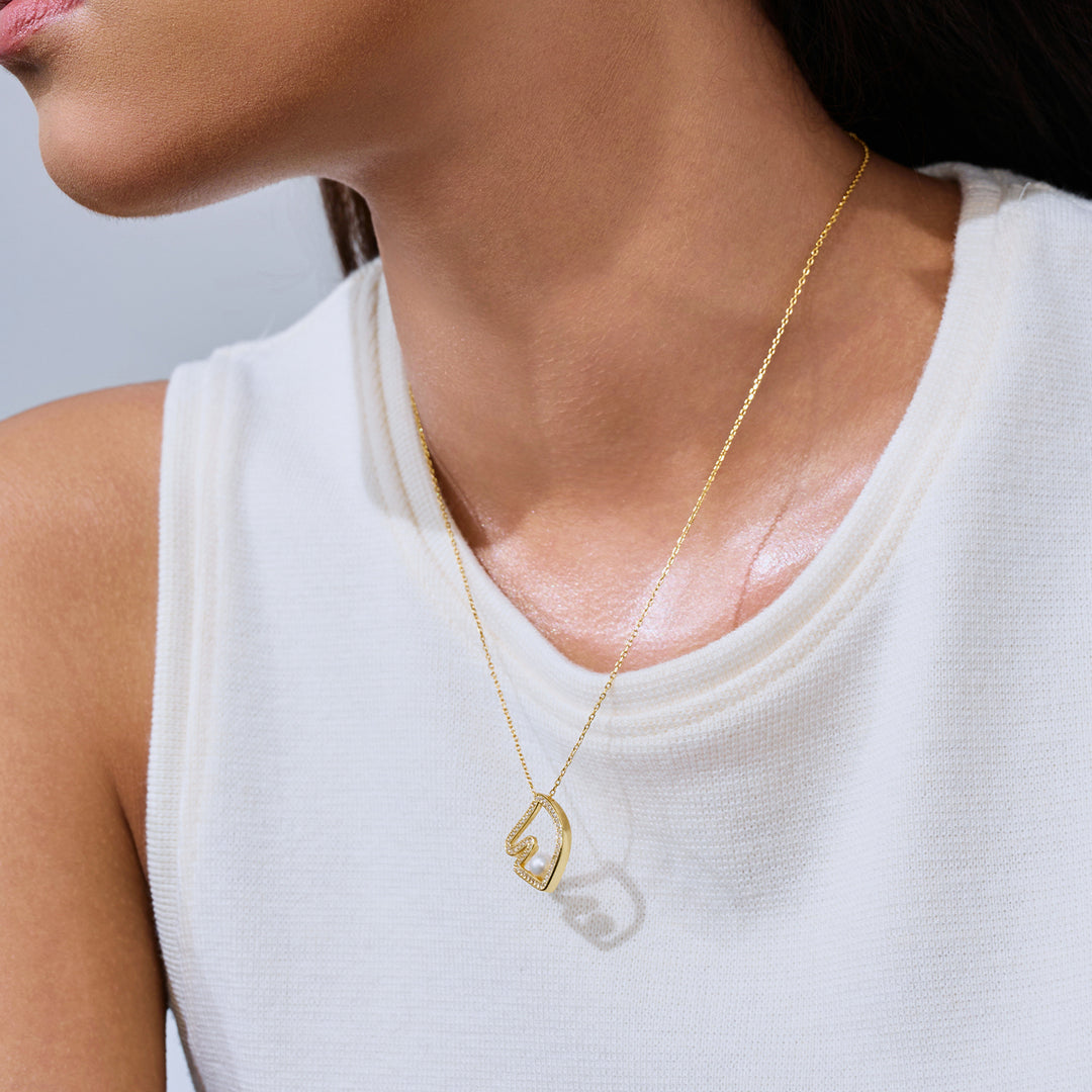 頂級淡水珍珠項鍊 WN00781 | HORSE