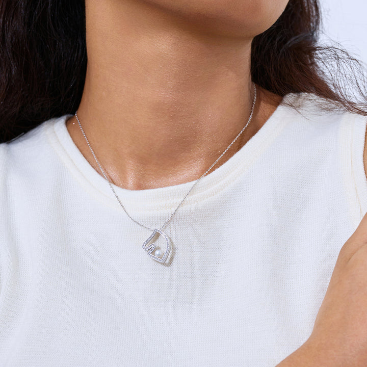 頂級淡水珍珠項鍊 WN00782 | HORSE