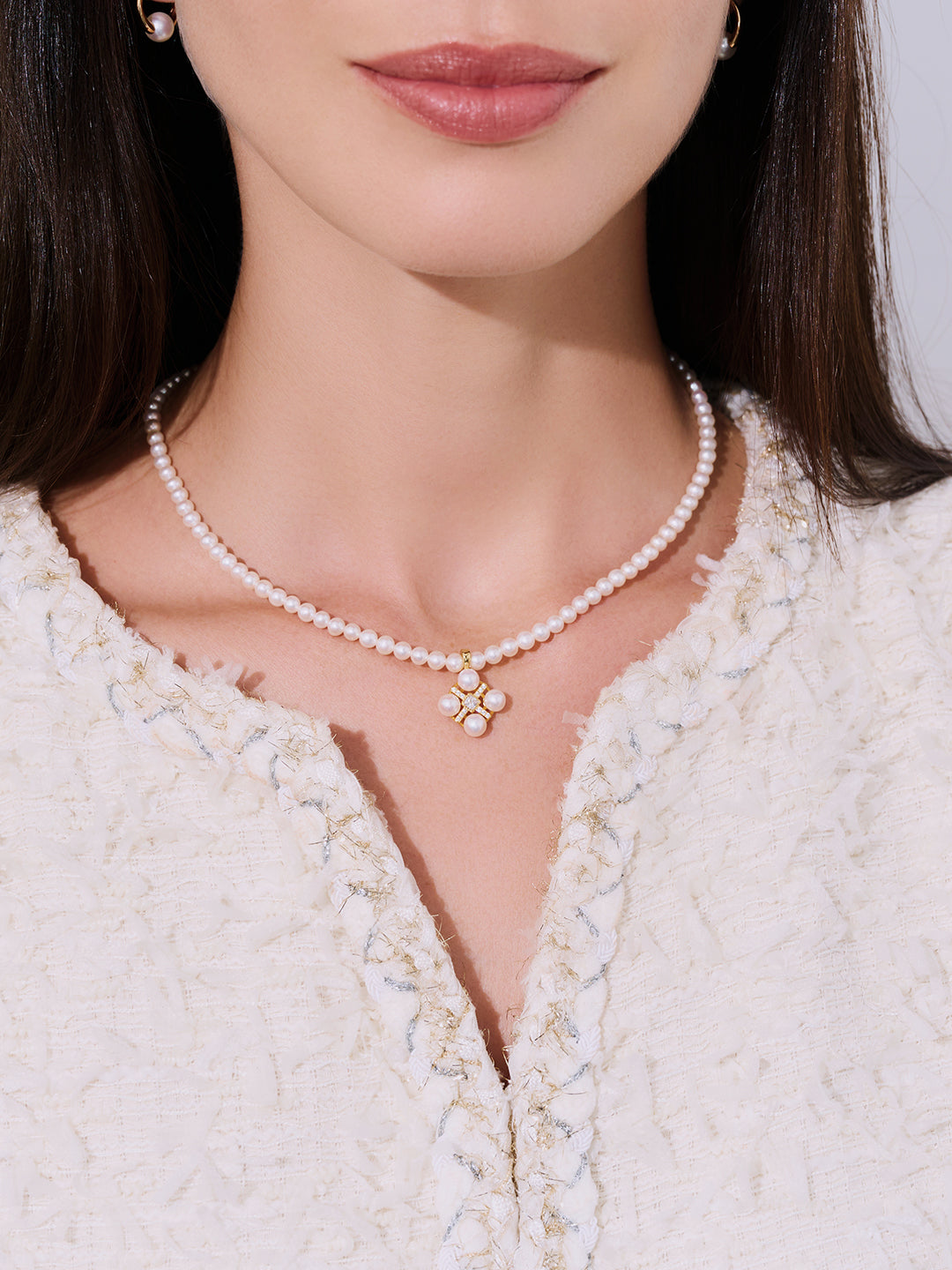 Collier de perles d&
