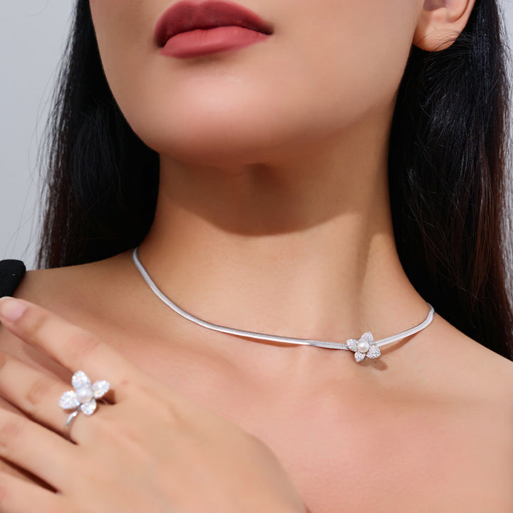 Top Grade Freshwater Pearl Necklace WN00787 | BLOOM - PEARLY LUSTRE
