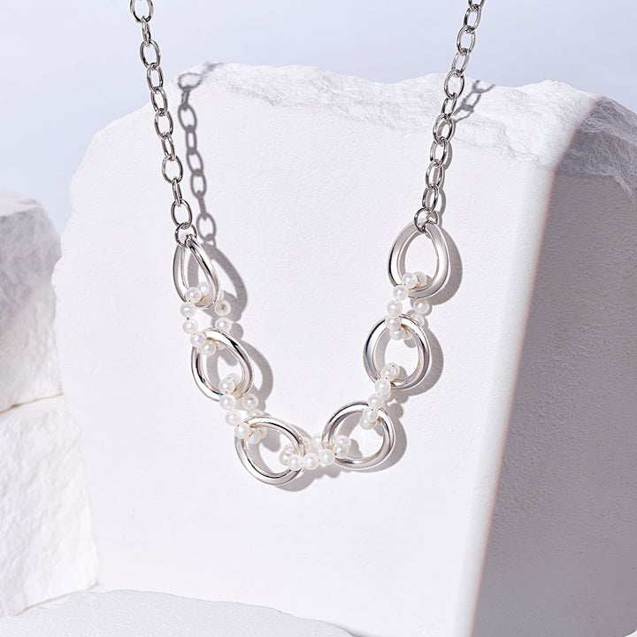 Freshwater Pearl Necklace WN00790 | CONNECT - PEARLY LUSTRE