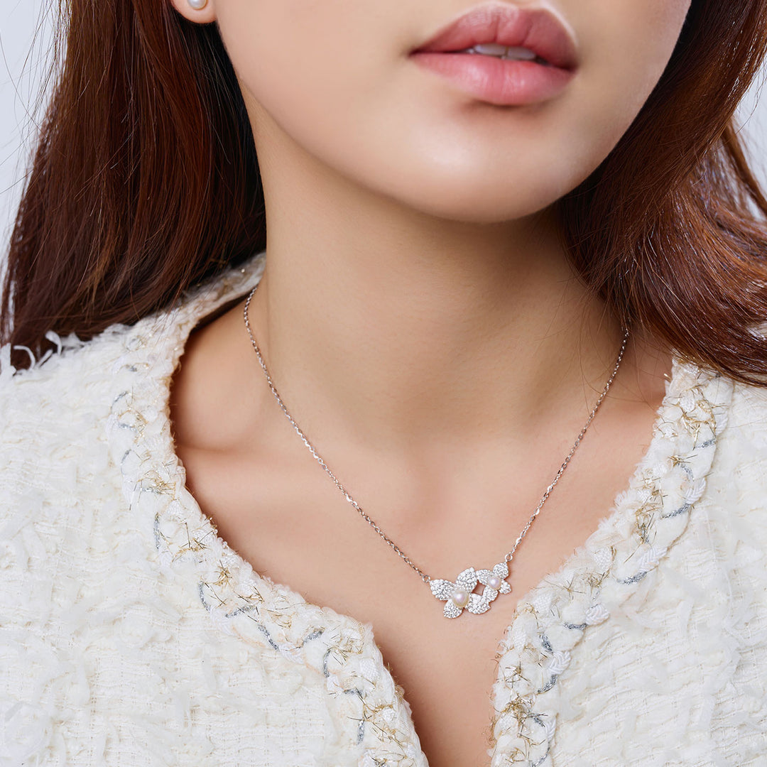 Top Grade Freshwater Pearl Necklace WN00792 | BLOOM - PEARLY LUSTRE