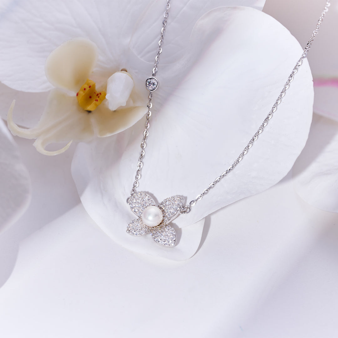 Top Grade Freshwater Pearl Necklace WN00793 | BLOOM - PEARLY LUSTRE