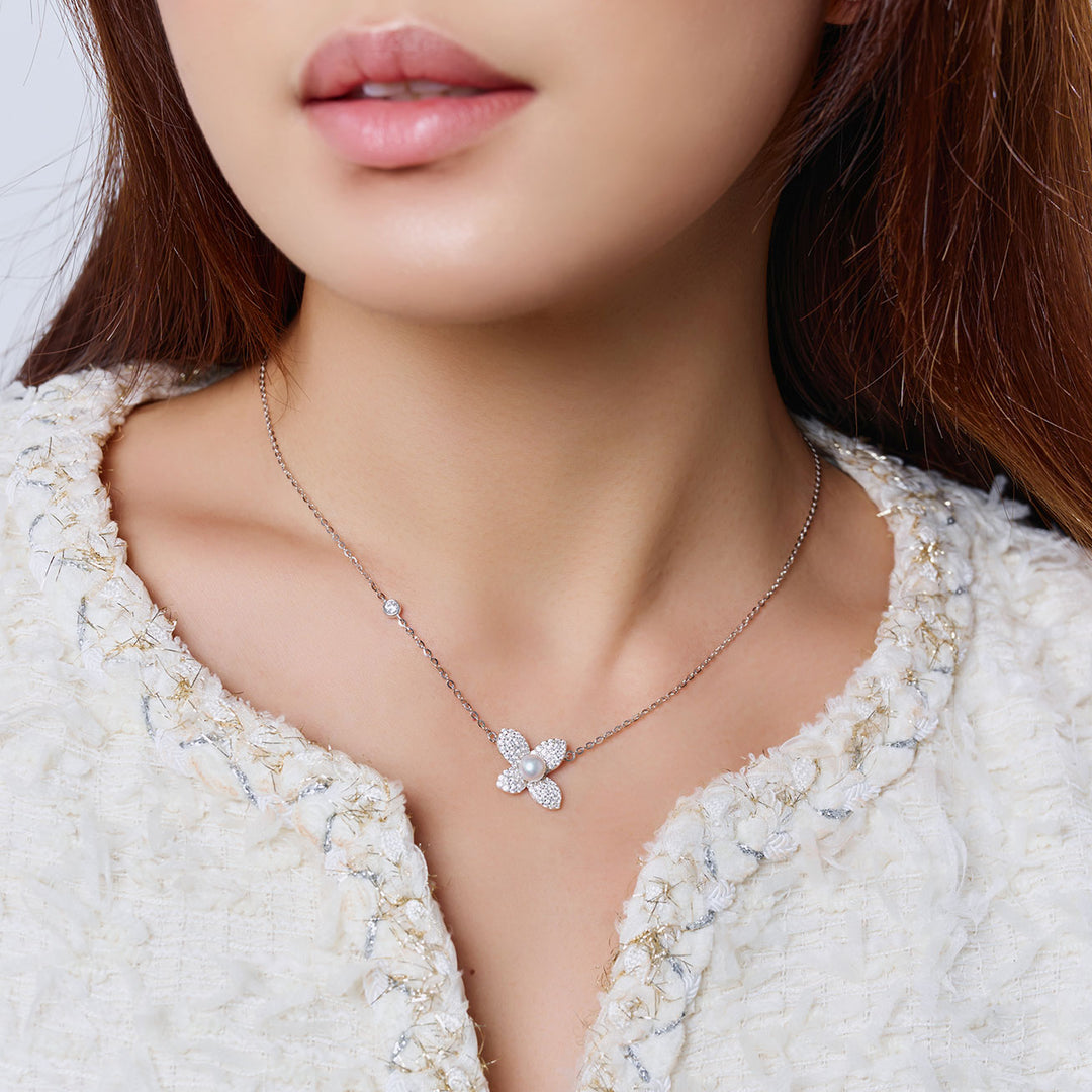 Top Grade Freshwater Pearl Necklace WN00793 | BLOOM - PEARLY LUSTRE