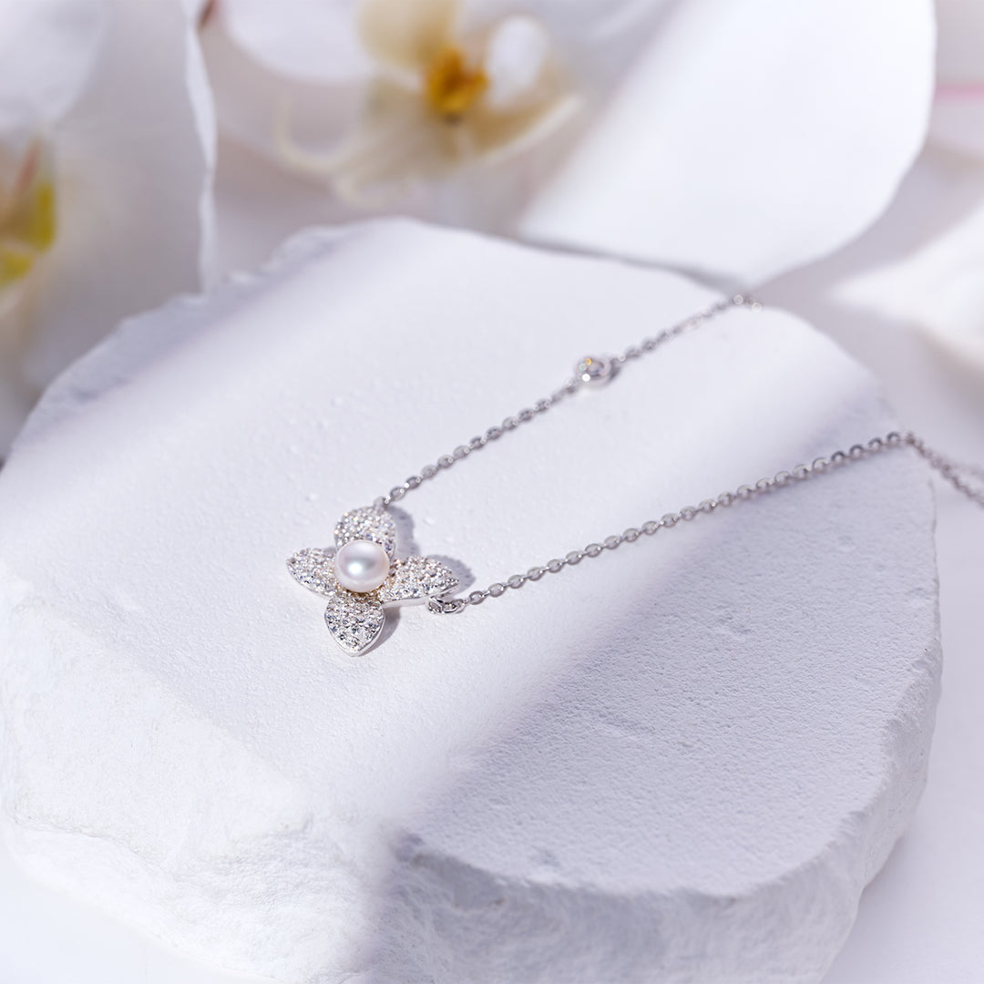 Top Grade Freshwater Pearl Necklace WN00793 | BLOOM - PEARLY LUSTRE