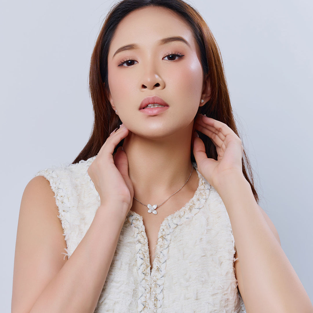 Top Grade Freshwater Pearl Necklace WN00793 | BLOOM - PEARLY LUSTRE