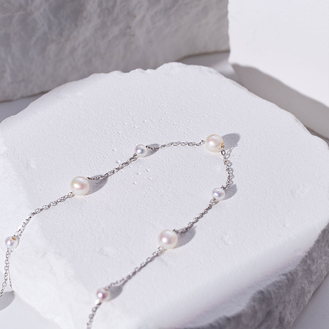 Top Lustre Freshwater Pearl Necklace WN00794 | HALO - PEARLY LUSTRE
