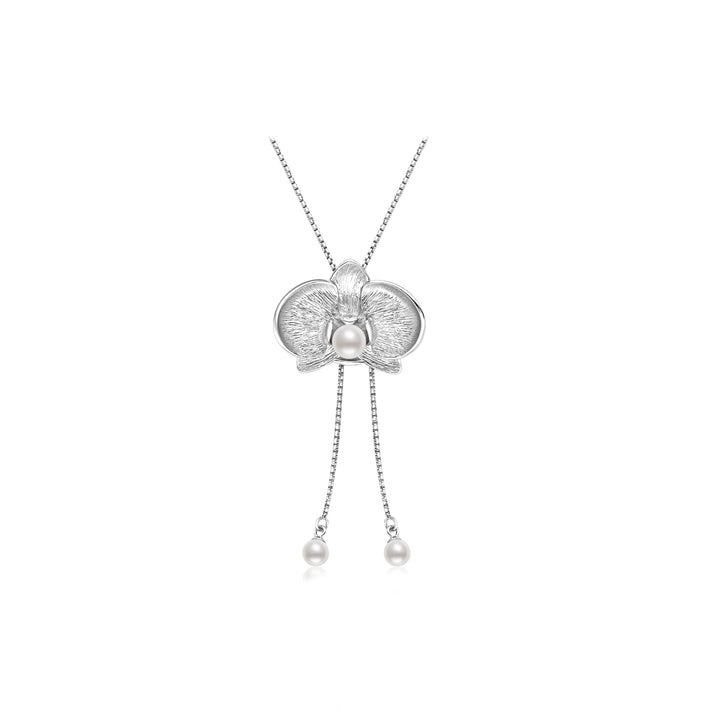 Top Grade Freshwater Pearl Necklace WN00795 | ORCHID - PEARLY LUSTRE