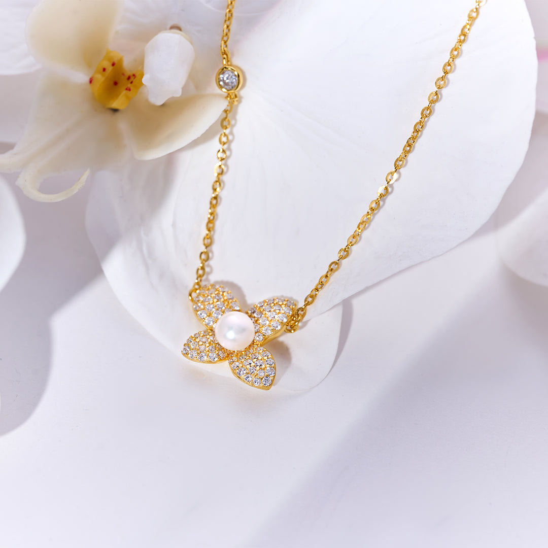Top Grade Freshwater Pearl Necklace WN00798 | BLOOM - PEARLY LUSTRE