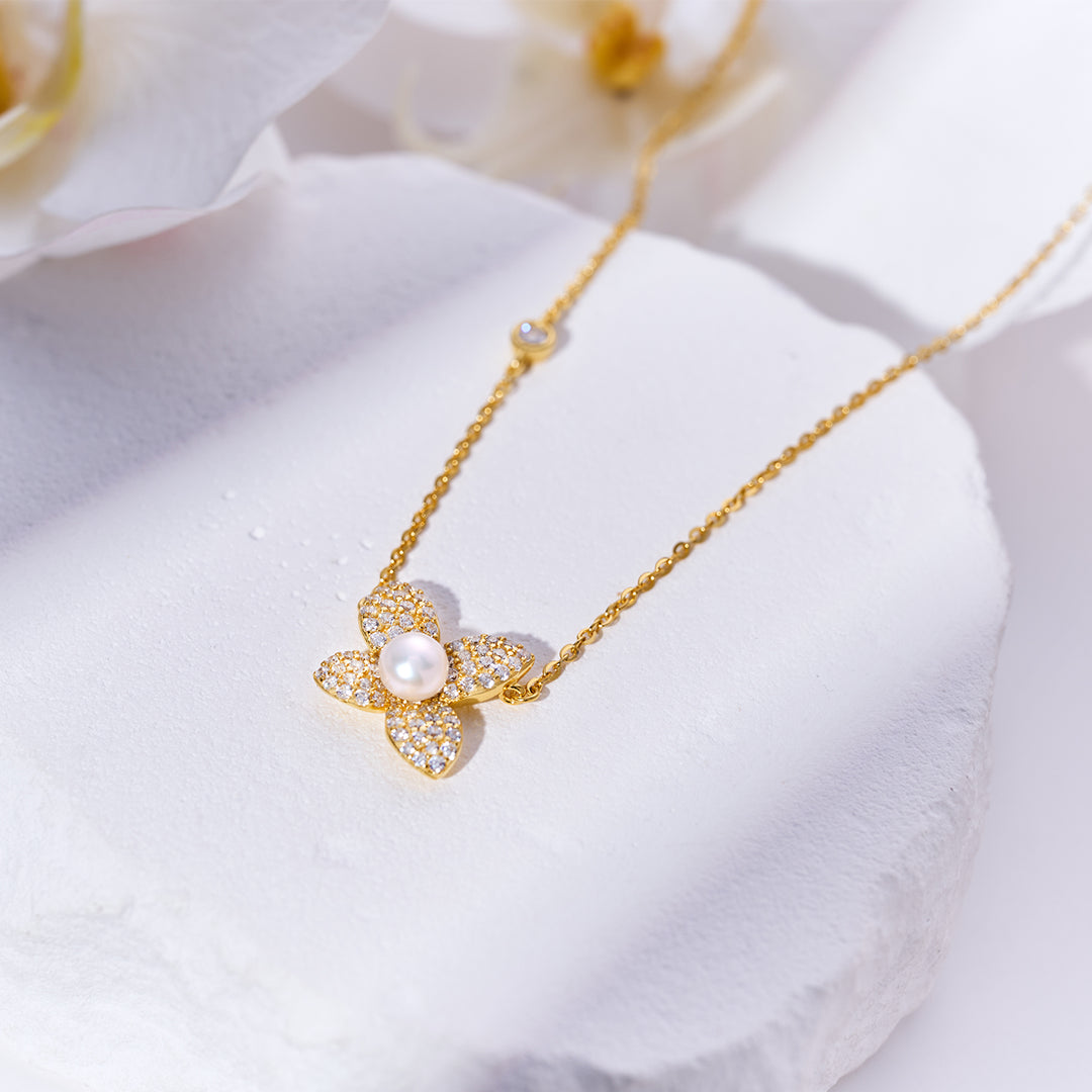 Top Grade Freshwater Pearl Necklace WN00798 | BLOOM - PEARLY LUSTRE