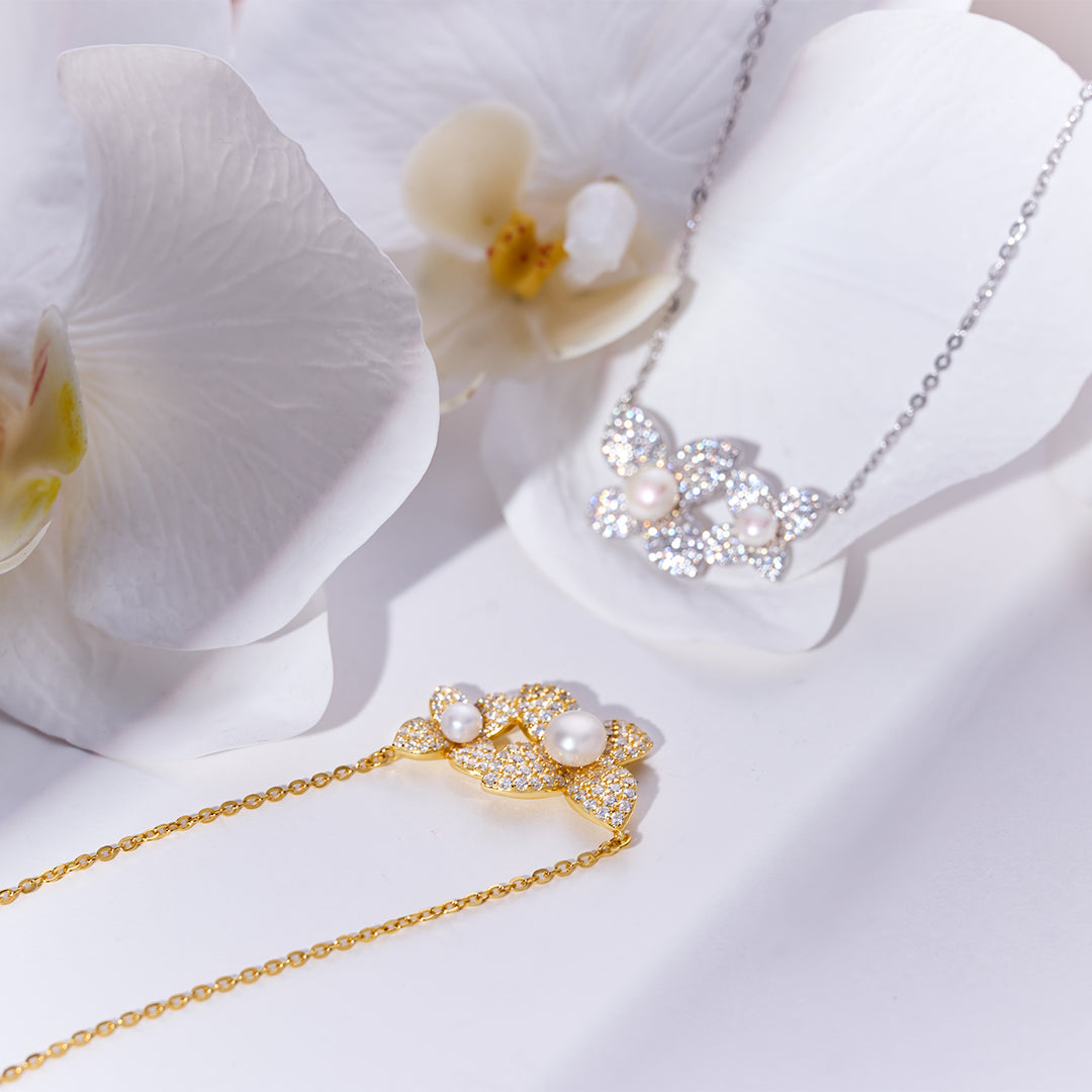 Top Grade Freshwater Pearl Necklace WN00799 | BLOOM - PEARLY LUSTRE