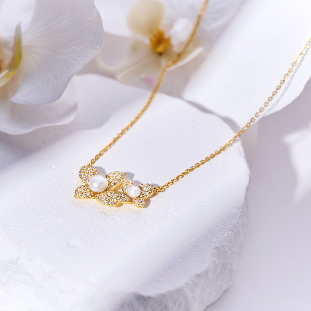 Top Grade Freshwater Pearl Necklace WN00799 | BLOOM - PEARLY LUSTRE
