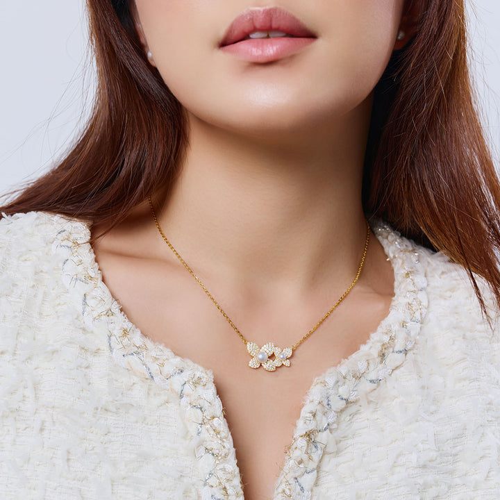 Top Grade Freshwater Pearl Necklace WN00799 | BLOOM - PEARLY LUSTRE