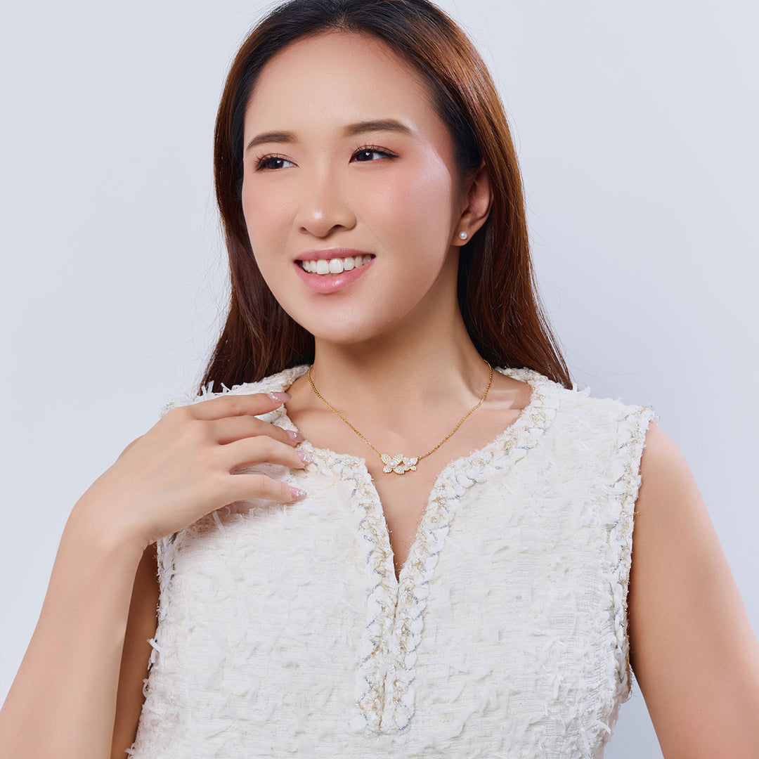 Top Grade Freshwater Pearl Necklace WN00799 | BLOOM - PEARLY LUSTRE