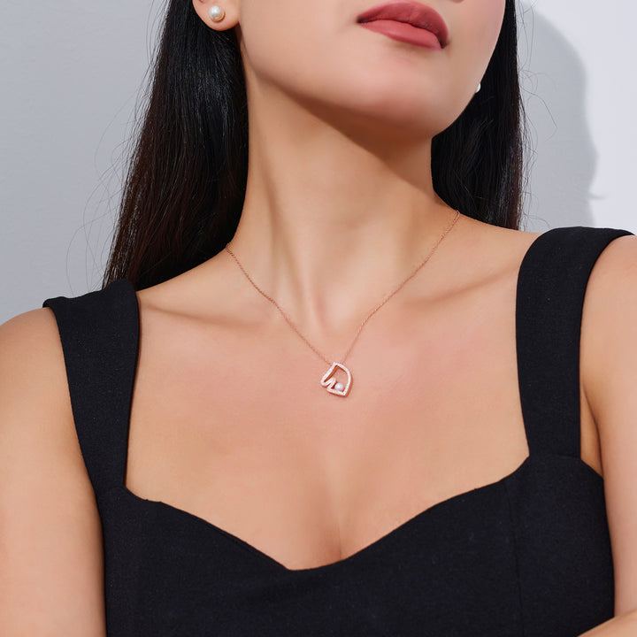 Top Grade Freshwater Pearl Necklace WN00800 | HORSE - PEARLY LUSTRE