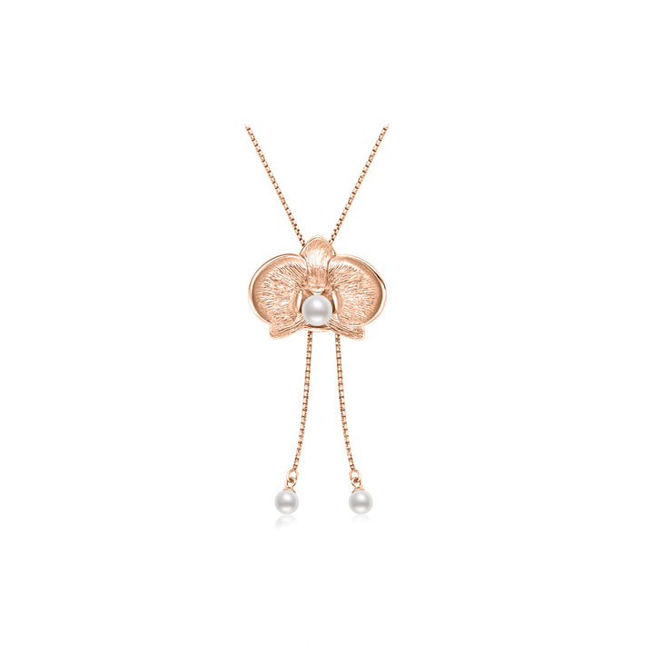 Top Grade Freshwater Pearl Necklace WN00803 | ORCHID - PEARLY LUSTRE