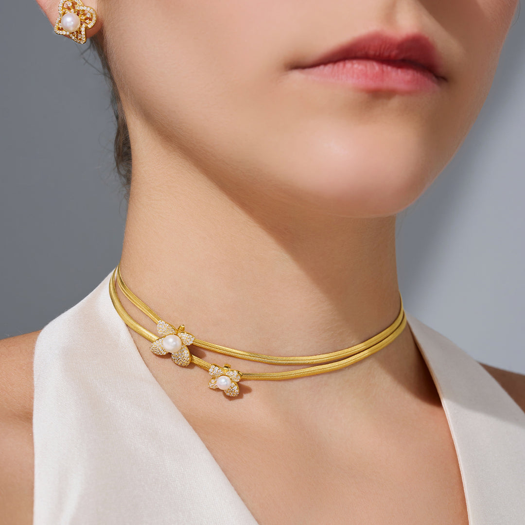 Top Grade Freshwater Pearl Necklace WN00809 | BLOOM