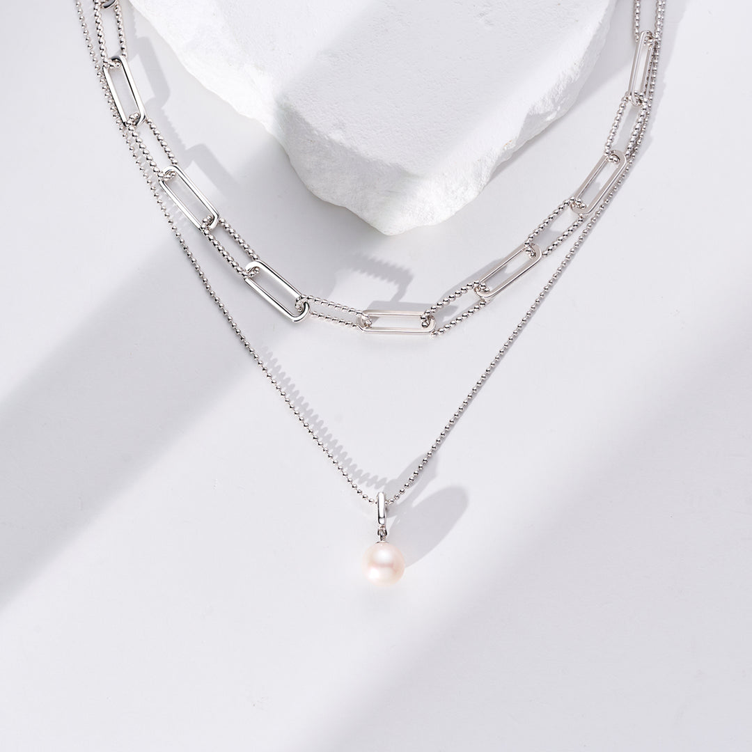 Freshwater Pearl Necklace WN00815 | Mix & Match - PEARLY LUSTRE