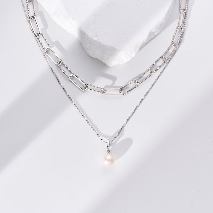 Freshwater Pearl Necklace WN00815 | Mix & Match - PEARLY LUSTRE