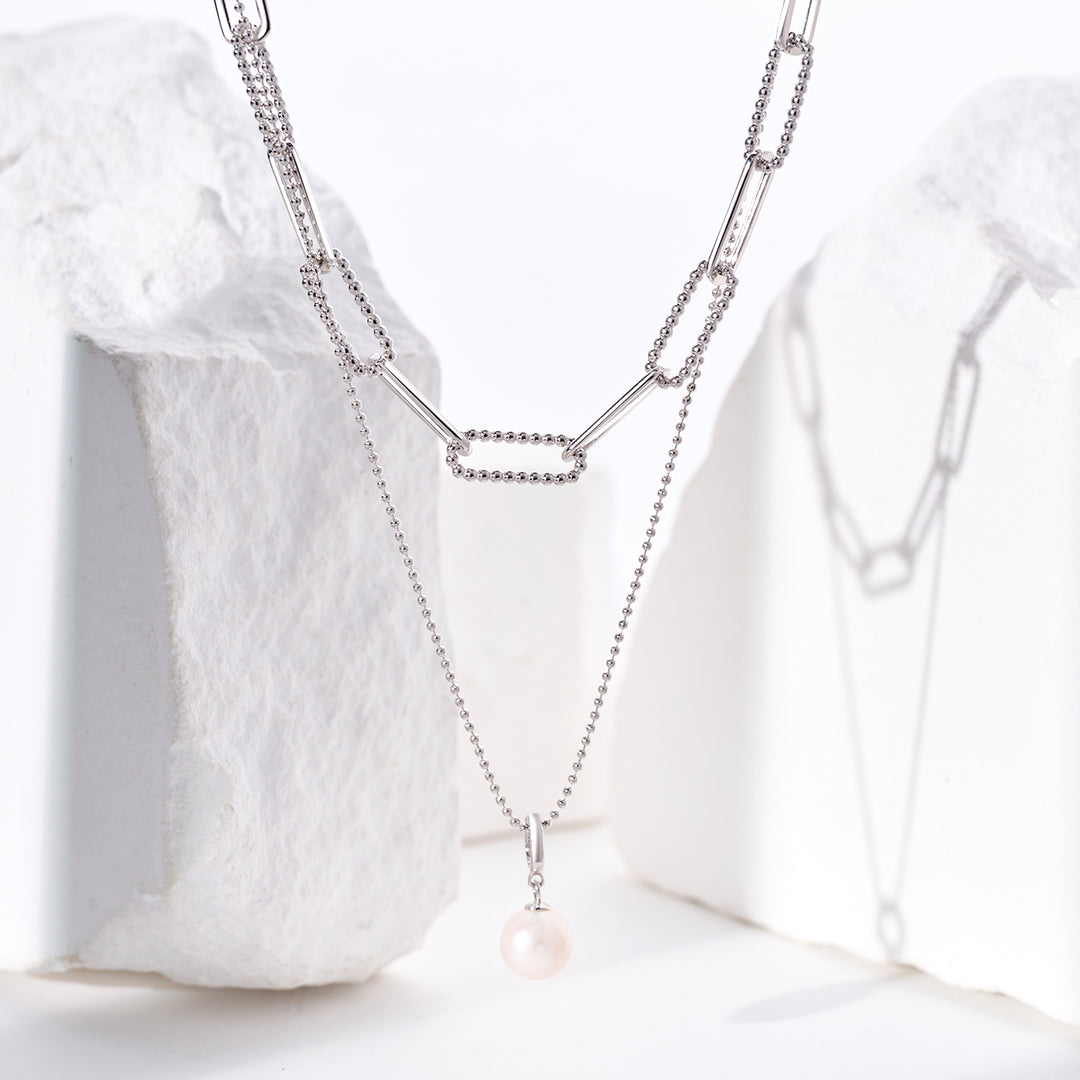 Freshwater Pearl Necklace WN00815 | Mix & Match - PEARLY LUSTRE