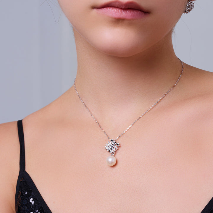 عقد لؤلؤ مياه عذبة عالي الجودة WN00817 | TWEED