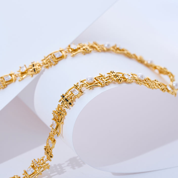 トップグレード淡水パールネックレス WN00818 | TWEED