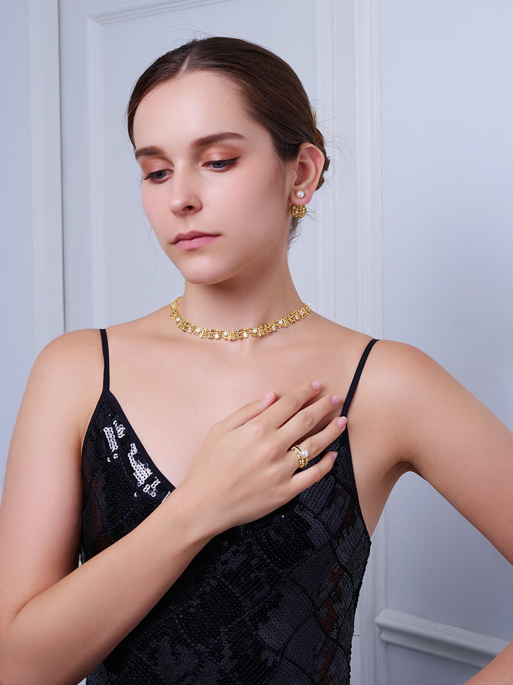 Collier de perles d&