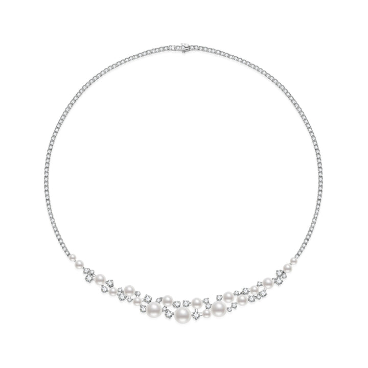 Collana di Perle d'Acqua Dolce di Prima Qualità WN00820 | STARRY