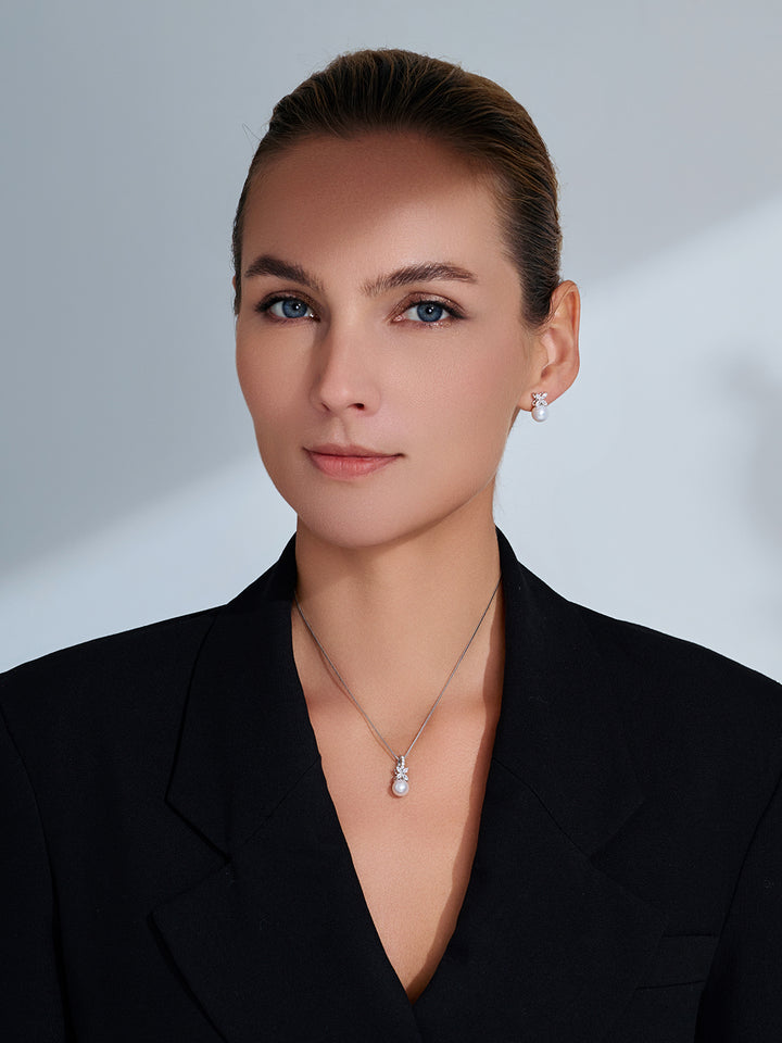 Top Lustre Freshwater Pearl Necklace WN00821 | EVERLEAF