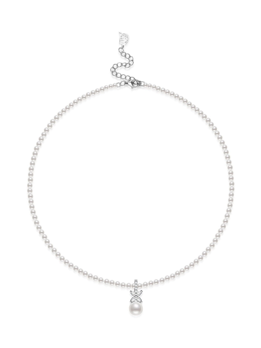 Collier de perles d'eau douce Top Lustre WN00821 | EVERLEAF