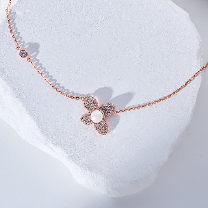 顶级淡水珍珠项链 WN00823 | BLOOM