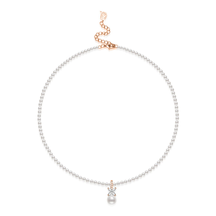 トップグレード淡水パールネックレス WN00827 | EVERLEAF