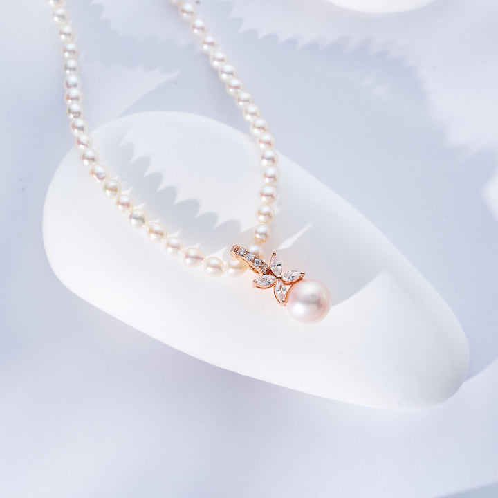 トップグレード淡水パールネックレス WN00827 | EVERLEAF