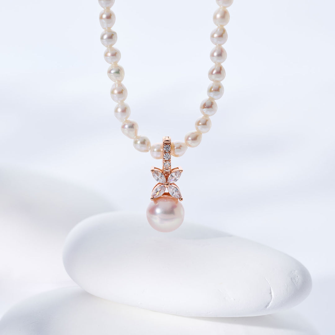 トップグレード淡水パールネックレス WN00827 | EVERLEAF