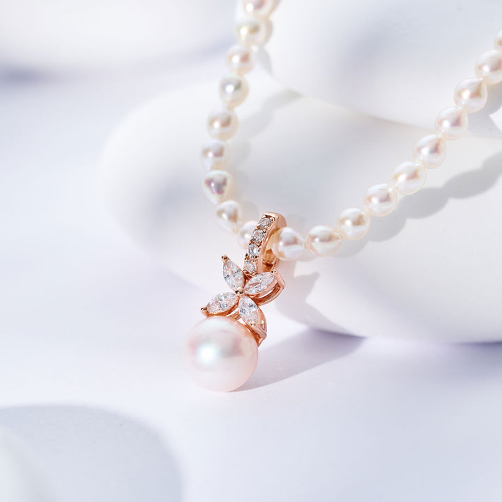 トップグレード淡水パールネックレス WN00827 | EVERLEAF