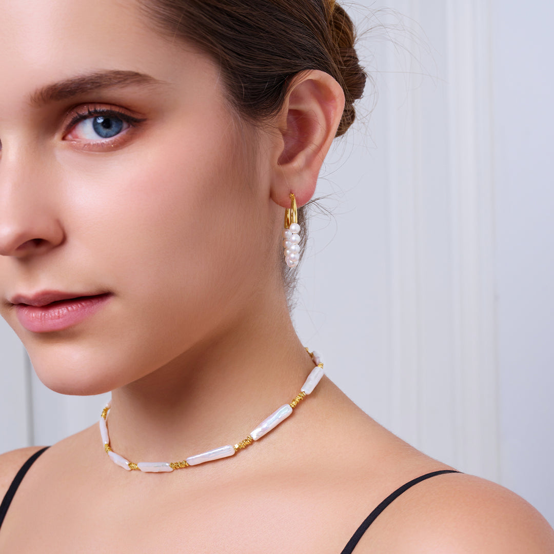 Collana di Perle d'Acqua Dolce Baroque WN00830 ｜RHYTHM